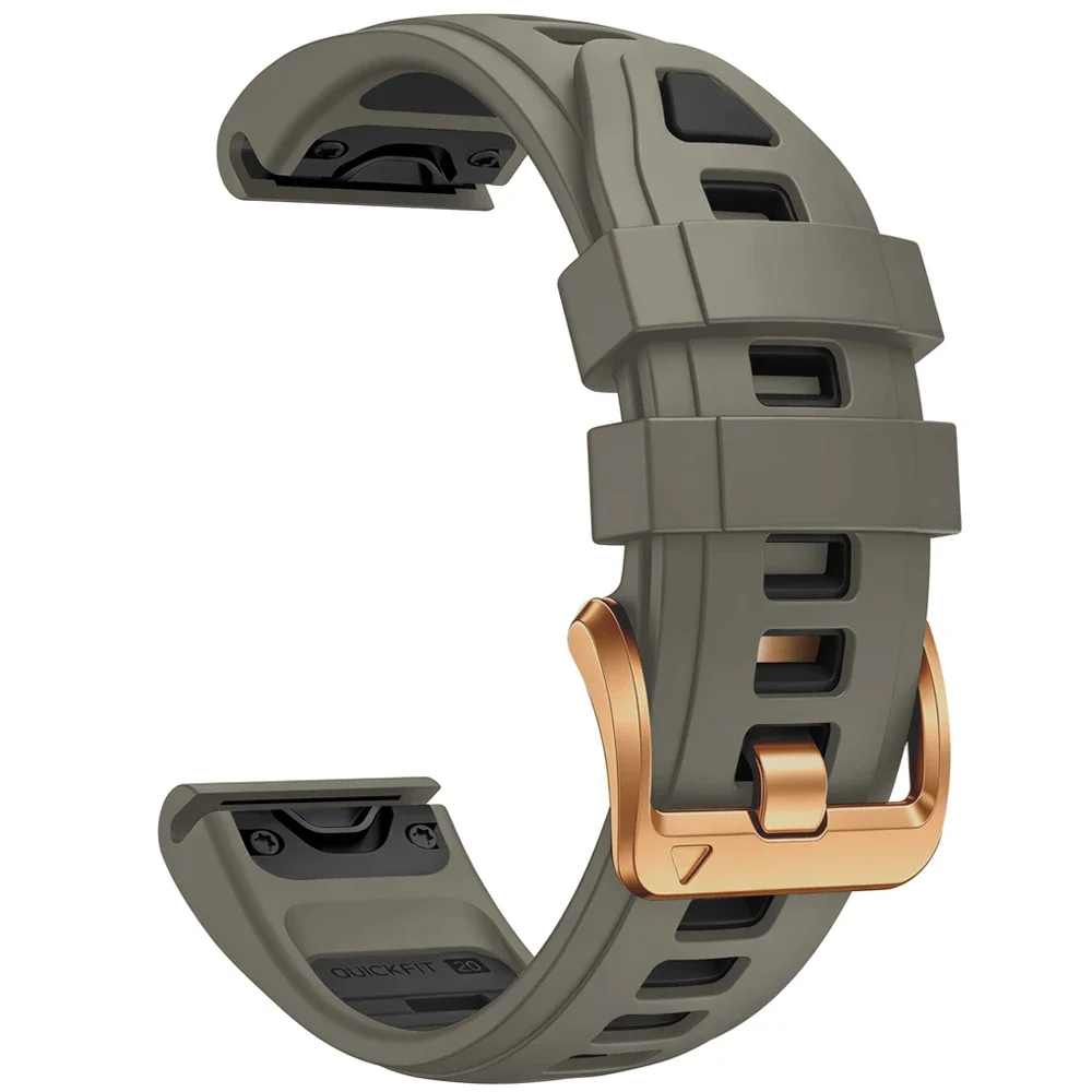 Sports Silicone Watch Band - QuickFit 20mm Strap