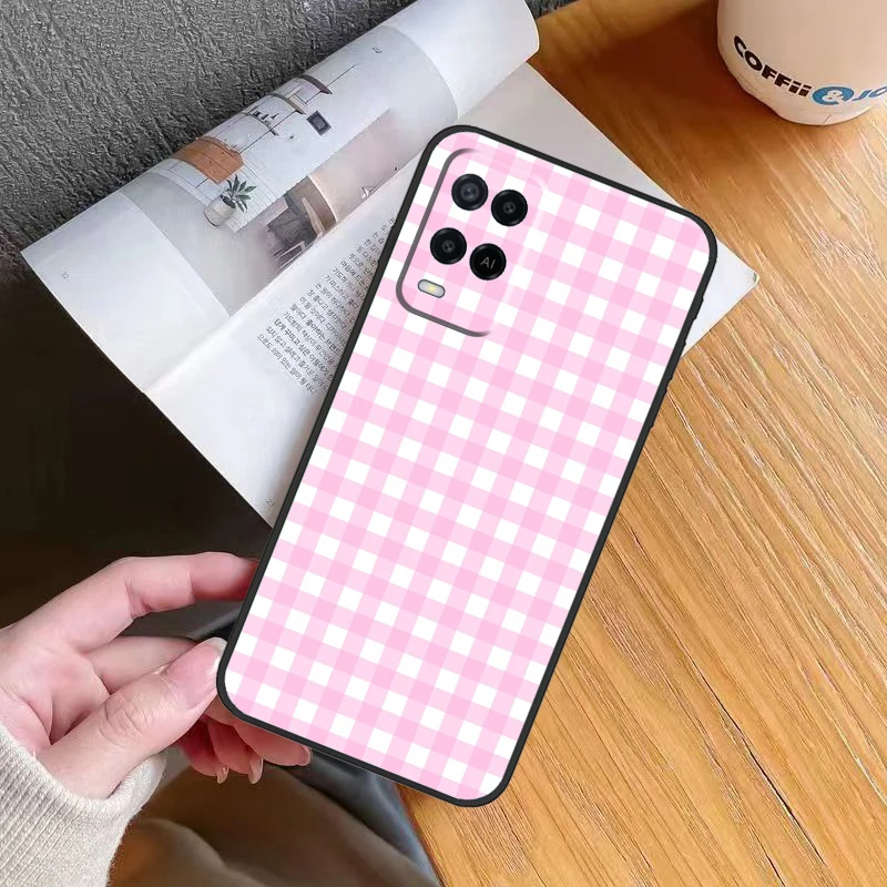 Pastel Gingham Pattern Phone Case