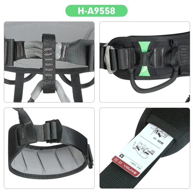 Comfortable Multi-Functional Climbing Safety Harness
