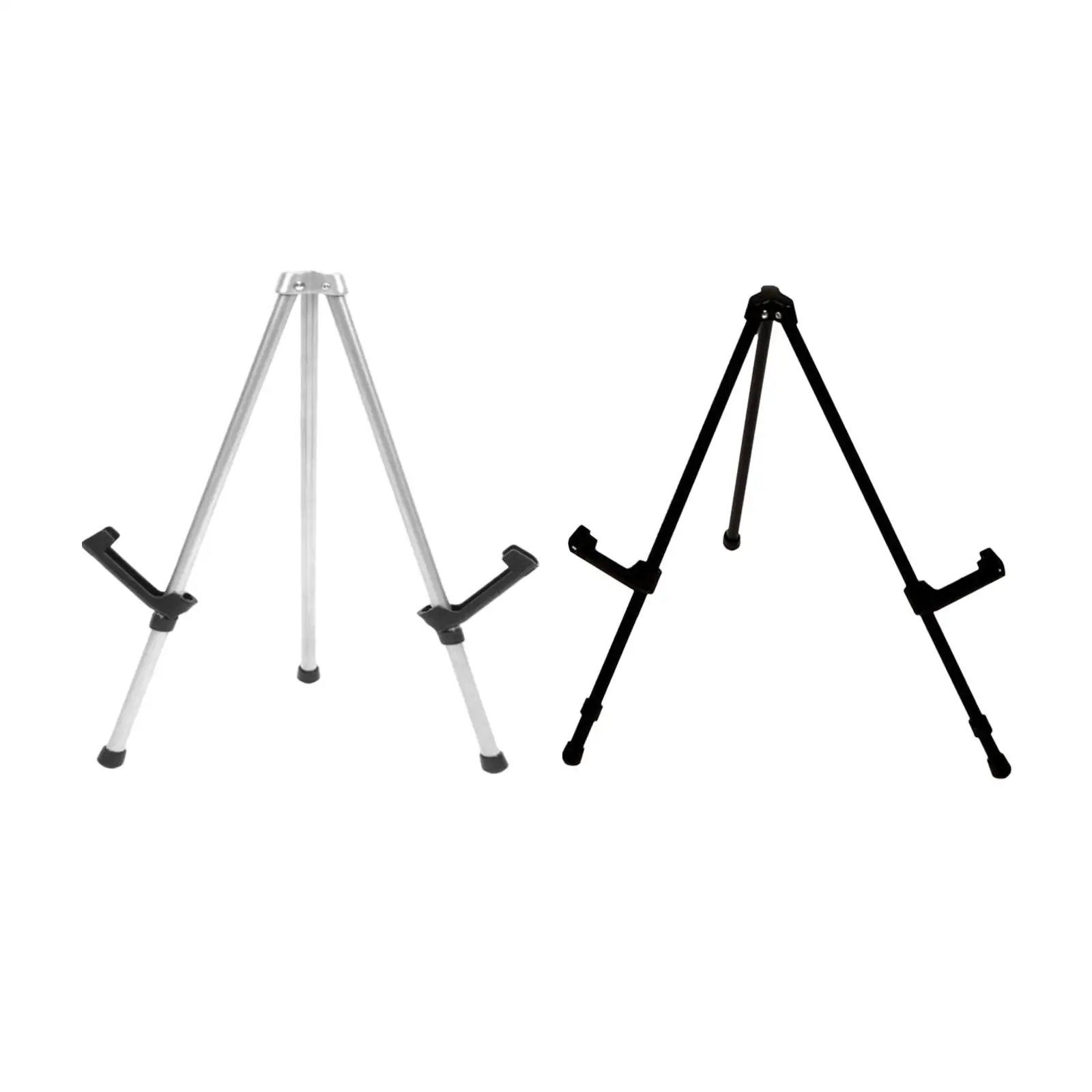 hobbiewoo Portable Display Easel Practical Stable Folding Tripod for Shows Photo