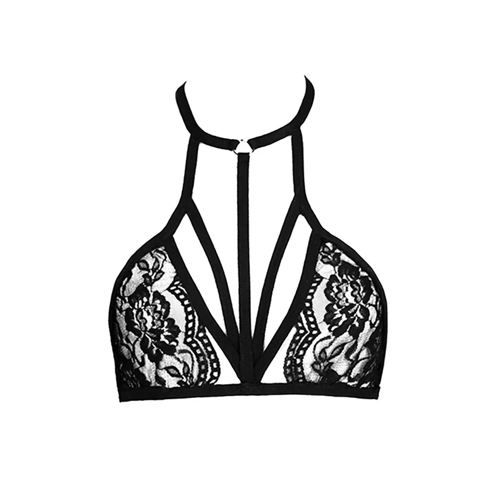 Plus Size Women Bras Underwired BH Hollow Out Bralette Lingerie erotic lingerie