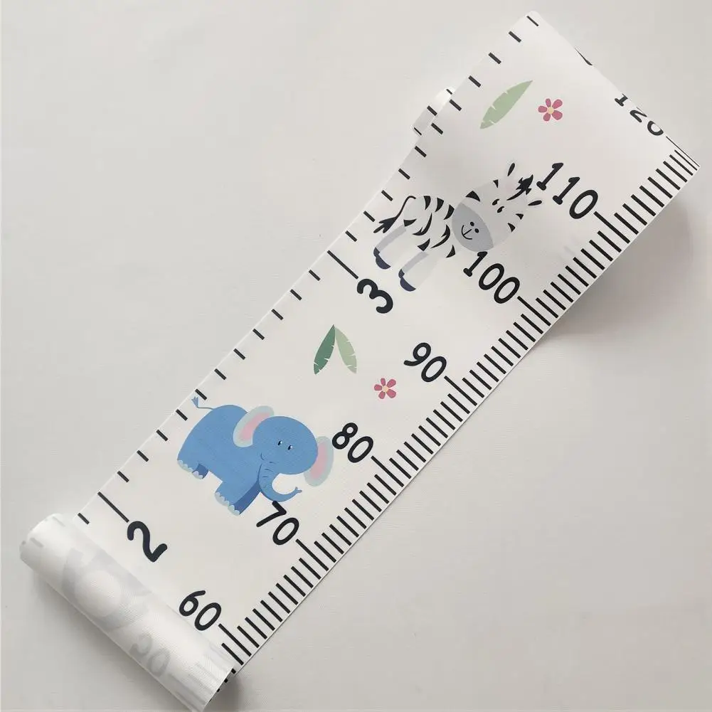 Children Height Ruler Canvas Height Measuring Ruler Children's Growth Chart Wall Hanging with for Boys for Bedroom Wall