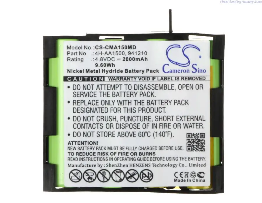 

Replacement Medical Battery for Compex Edge US, Enegry, Mi-ready,US,SP 2.0, SP 4.0, Sport Elite, Vitality, voor Fit 1.0 +TOOL