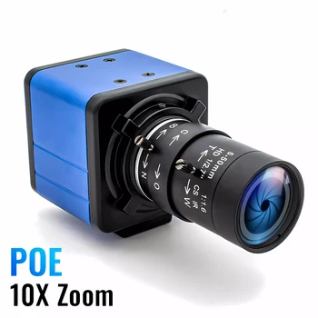 WGWK 4K Telecamera IP 3/4/5/8MP Stream Camera AutoTracking Sicurezza di rete Sorveglianza di sicurezza Zoom varifocale Mini Onvif POE Webcam