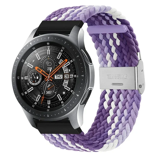 Nylon Braid Elastic Solo Loop Strap - 20mm/22mm