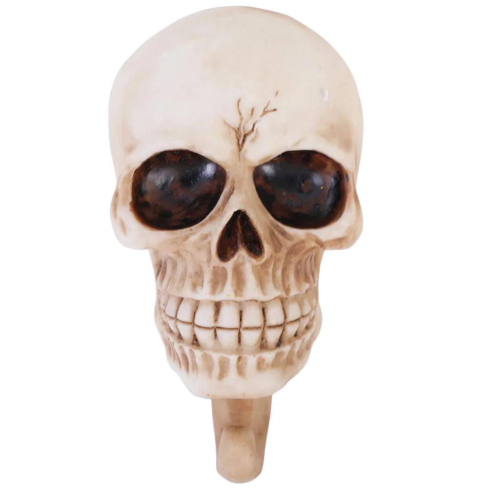 

Halloween Skull Shape Wall Hook Multi-function Wall Hanger Chic Clothing Hook