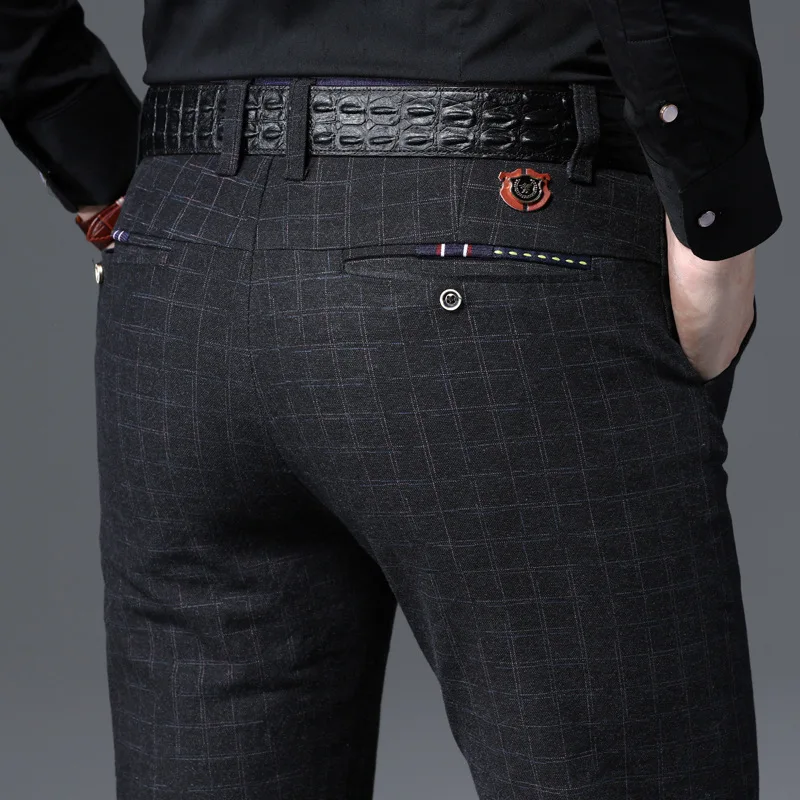 Mens Casual Pants Business Pants Male Clothing Cotton Formal Trousers Spring Autumn casual pants,formal trousers