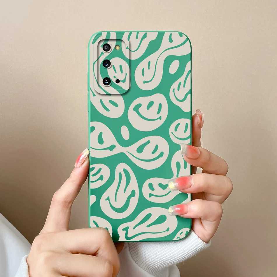 thumbnail image 1 of For Samsung S20 FE Plus Ultra Phone Case Funny Camera Protection New Liquid Silicone Cover For Galaxy S20FE S 20 S20Plus Funda, 1 of 5