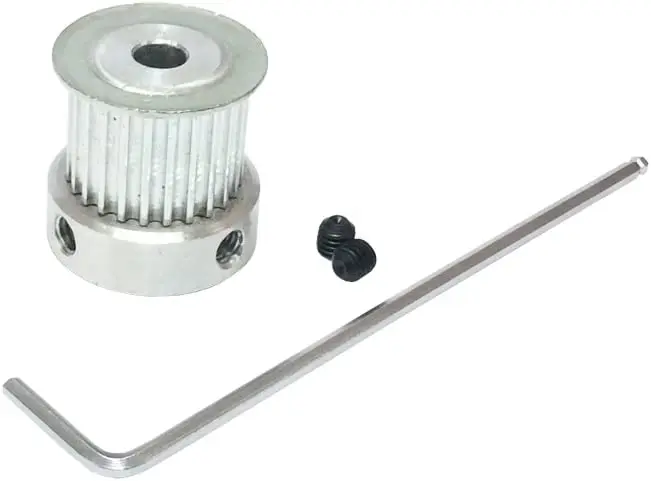 

Aluminum 24 Teeth HTD 3M Timing Pulley Bore 6mm fit for Width 15mm Timing Belt for CNC Machines Laser Machine Engraving Machine