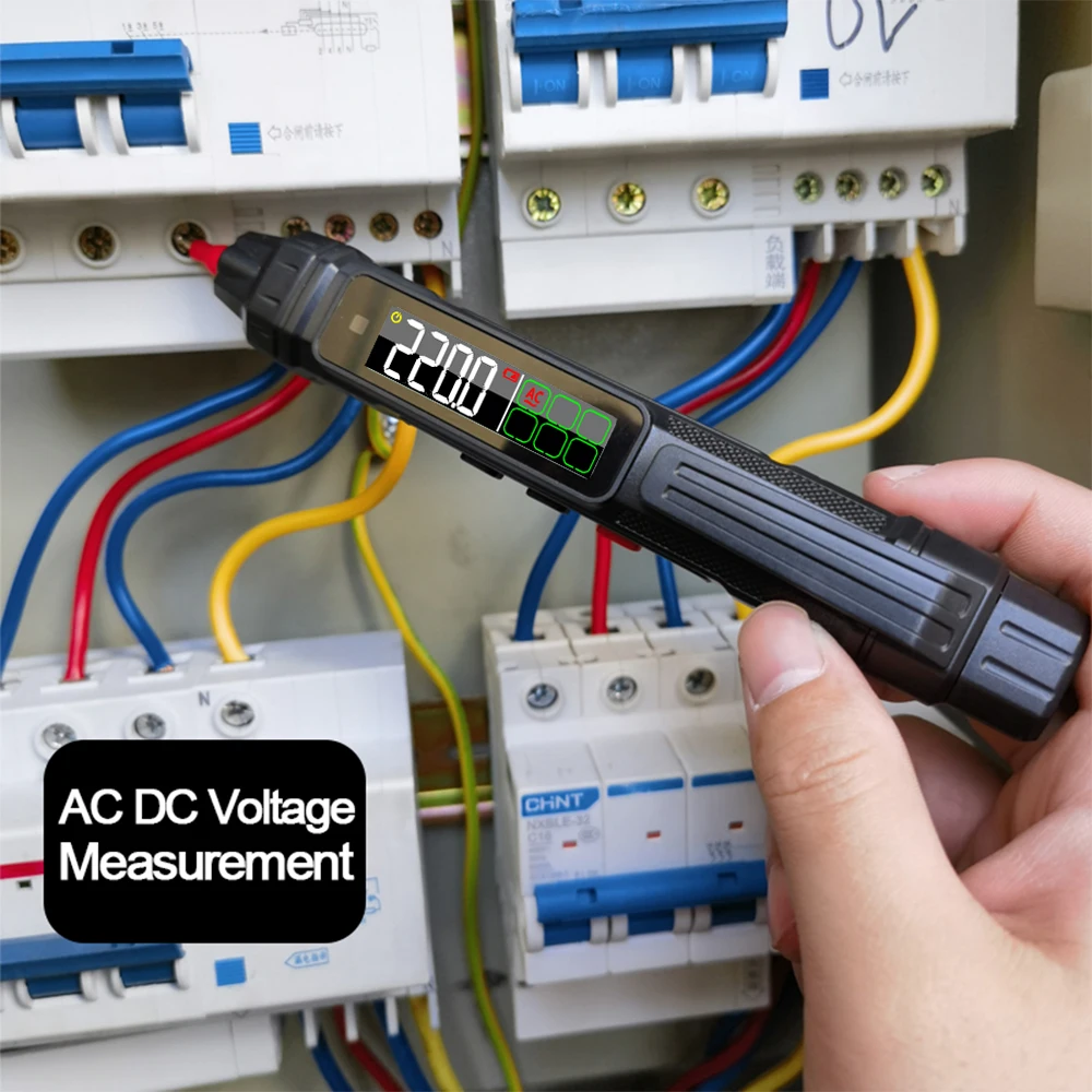 Smart Digital Multimeter Non Contact Voltage Detector Pen Auto Range Resistance NCV High Precision Multimetro Voltmeter Tester 3