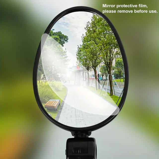 360° Adjustable Bike Handlebar Mirror – Rotatable Rearview 3