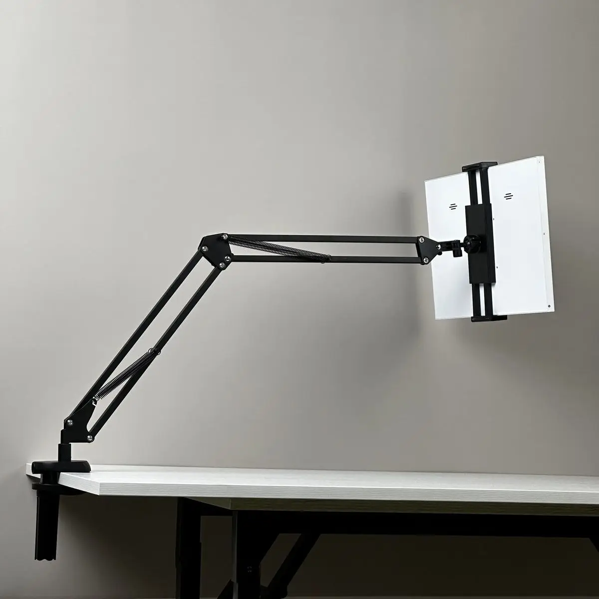 Monitor Portátil Stand Riser Desktop Clamp Alloy Suporte Ajustável Vesa Mount para 13.3 14 15.6 17.3 Polegada - Imagem 5