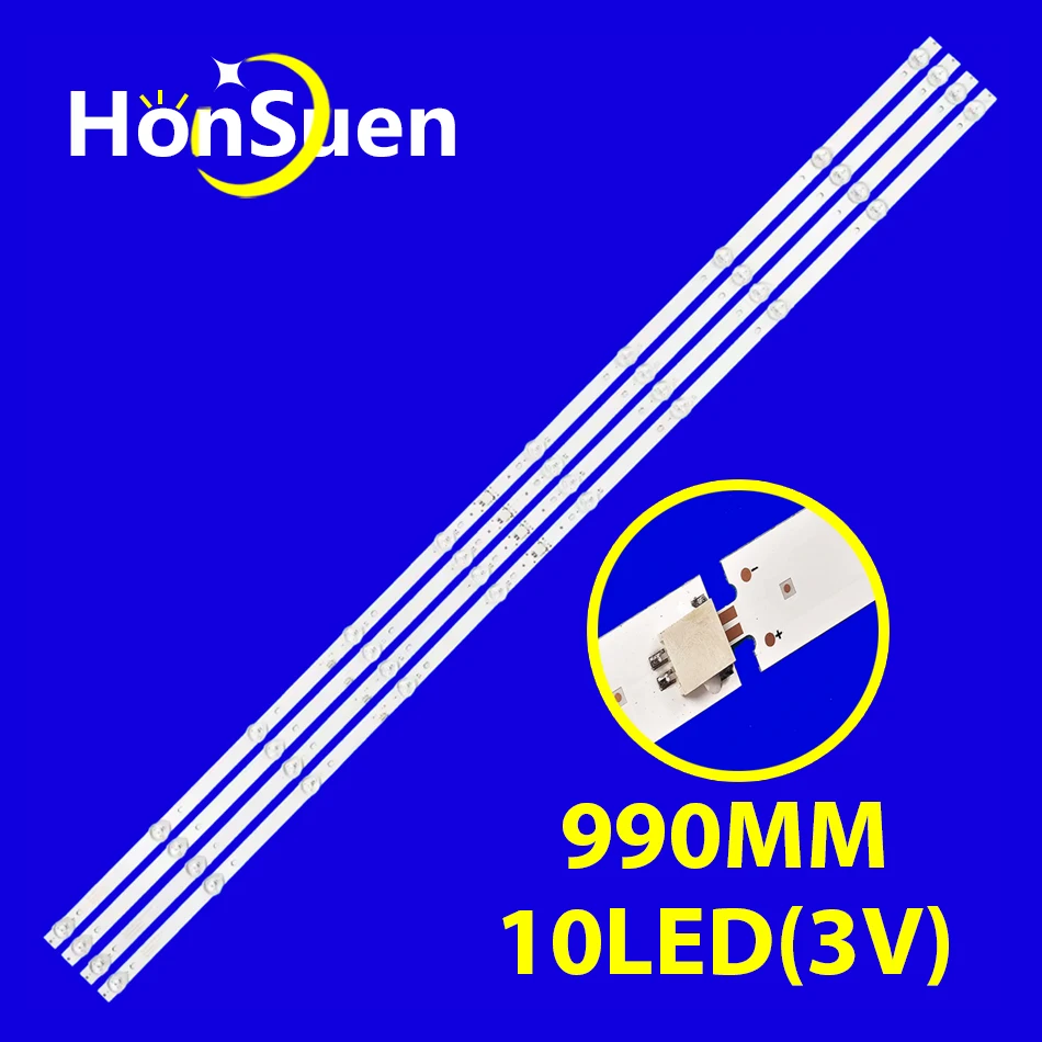 4pcs LED Backlight Strips For Vityas 50LU1204 Novex NWX-50U169TSY NWX-50U169TSYS HTY-50U11S-VD MS-L3640 V2 JS-JP50A71101ER.909L