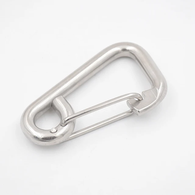 Moschettoni In Acciaio Inossidabile 304 - 4 Pezzi Per Uso Heavy Duty E Sicurezza - Foto 4