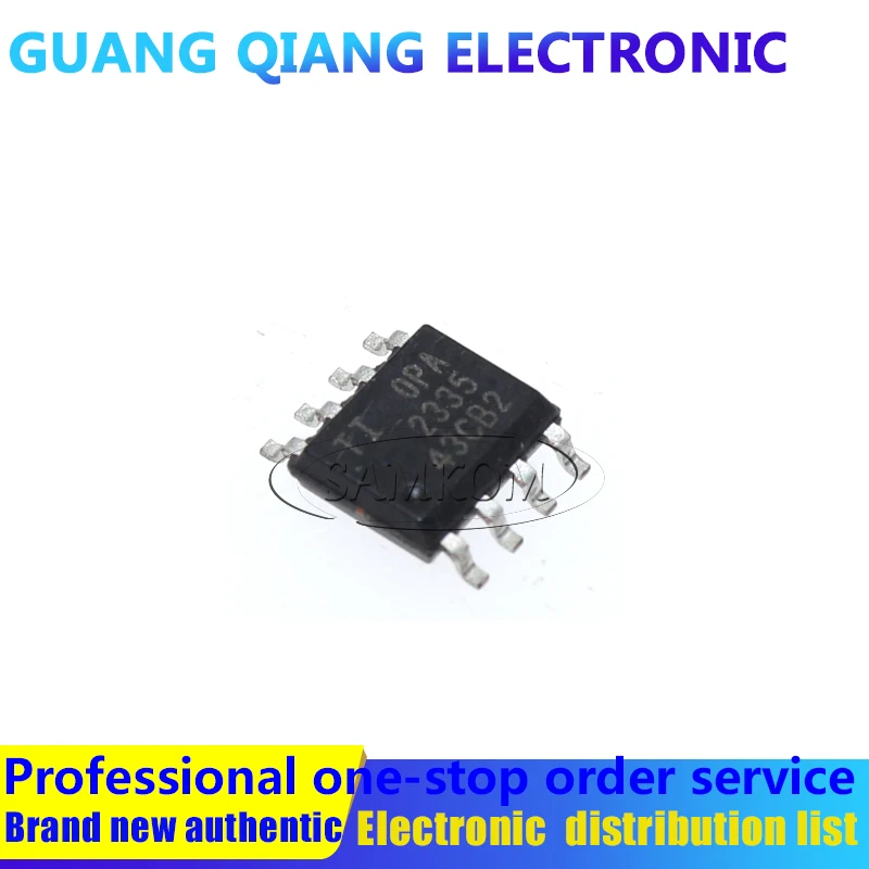 1 Pz Opa2335Aidr Op Amp Dual Auto Zero Amplificatore R-R O/P ± 2.75V/5.5V 8-Pin Soic T/R