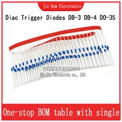 100PCS Blue Diac Trigger Diodes - DO - 35 Package (DB4 DO - 35)