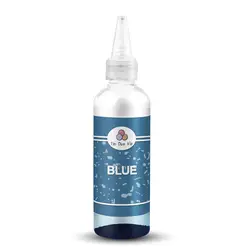 Vibrant Fabric Dye for Textile Revitalization and Creative DIY Projects (Blue)