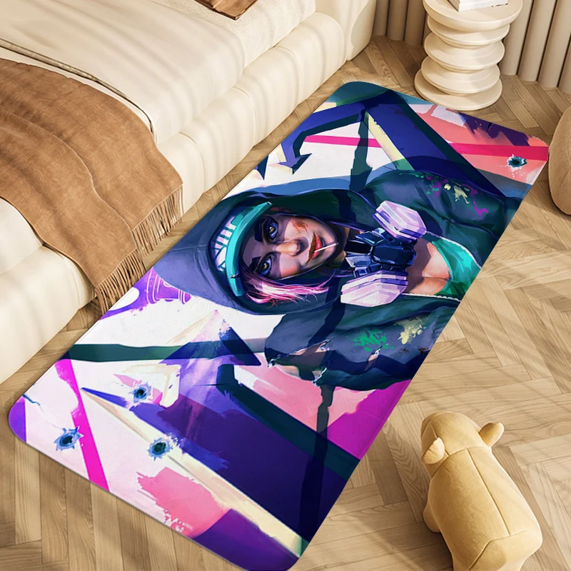 Foot Mat F-Fortnites Washable Non-slip Kitchen Rug Funny Doormat Entrance Door Bath Living Room Carpet Useful Things for Home 2