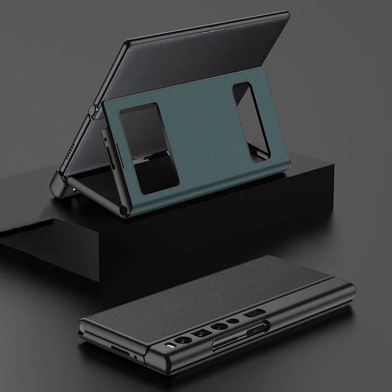 Luxury Leather Magnetic Fold Stand Shockproof Protective Case