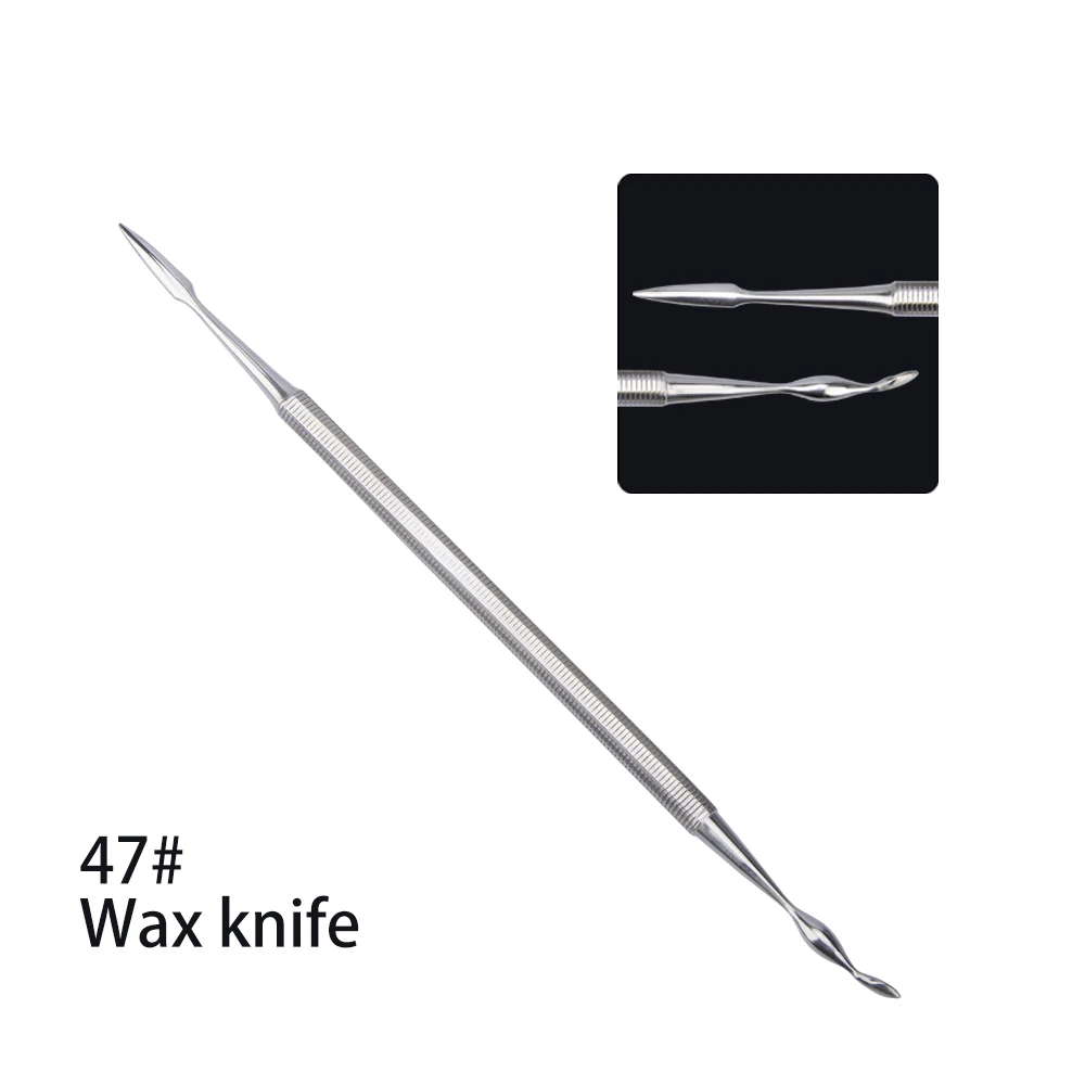 GISTAR 1Pcs Dental Wachs Schnitzer Mischen Spachtel Messer Verbund Füllung Harz Instrumente Werkzeuge Zahnarzt Labor Materialien Doppel Enden – Detail 6