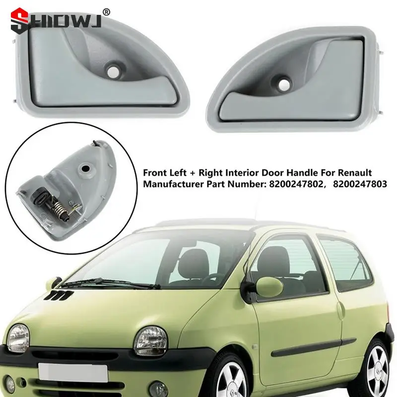 

8200247802 8200247803 Car Interior Door Internal Handle Front Left or Right Installed For Renault Kangoo & Twingo