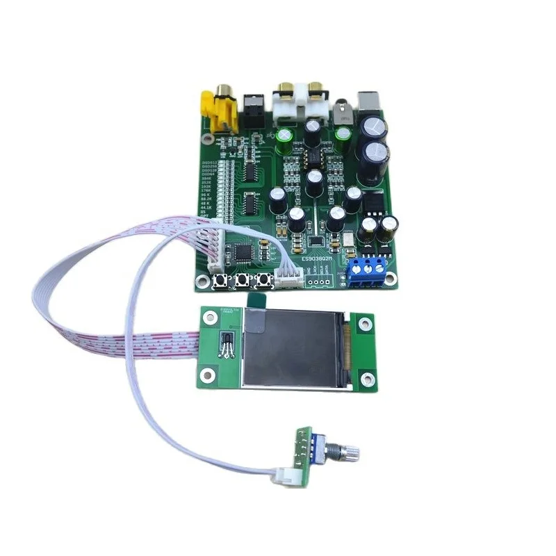 

ES9038 Q2M DAC Декодер платы IIS DSD волоконно-коаксиальный вход 384k dop128