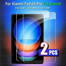 Premium Tempered Glass Screen Protector Duo Pack (Xiaomi 6S Pro 12.4)
