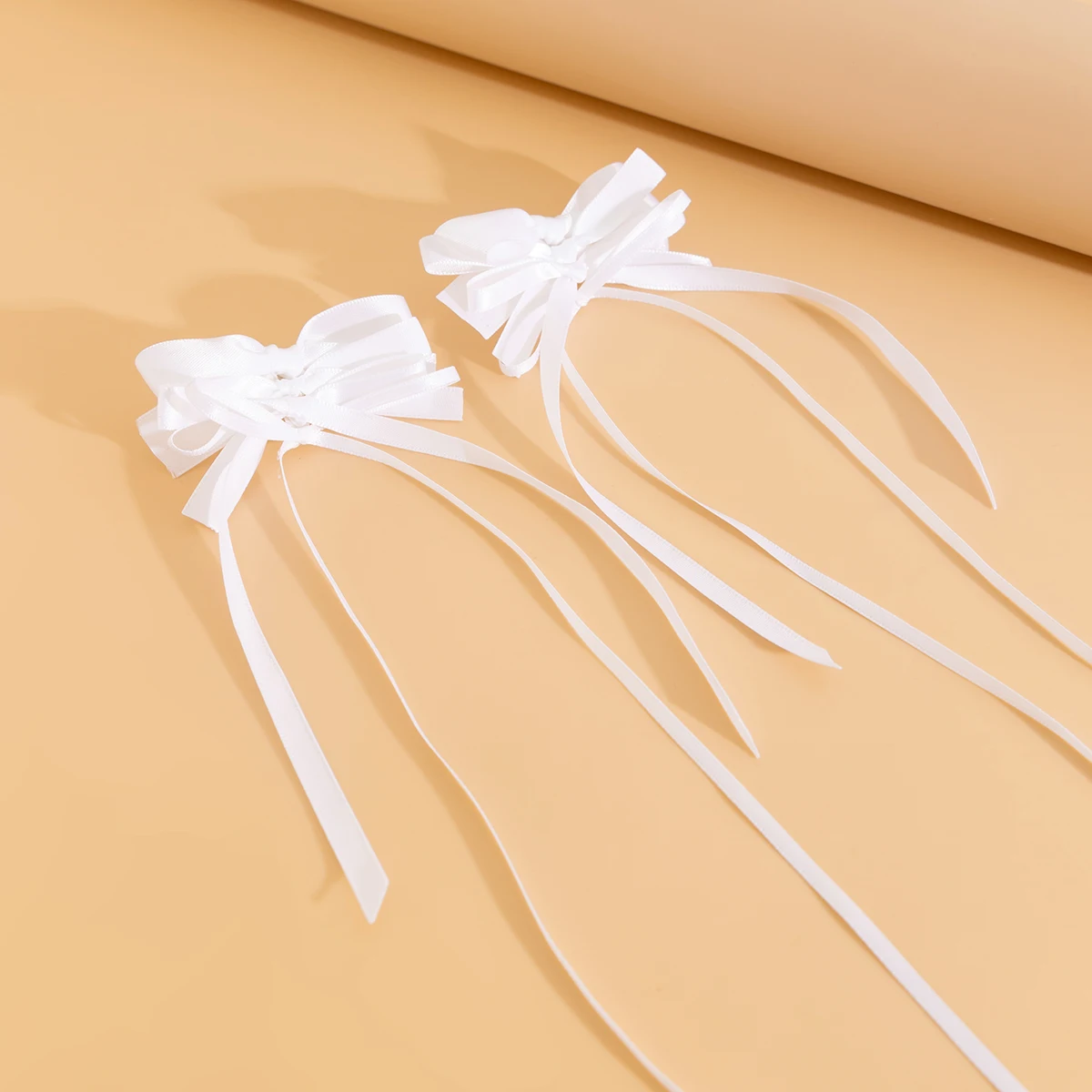 Ingemark Übertriebene Bowkont Gurtband Lange Quaste Tropfen Ohrringe für Frauen Trend Elegante Charming Ohrring Mi Braut Party Schmuck – Detail 9