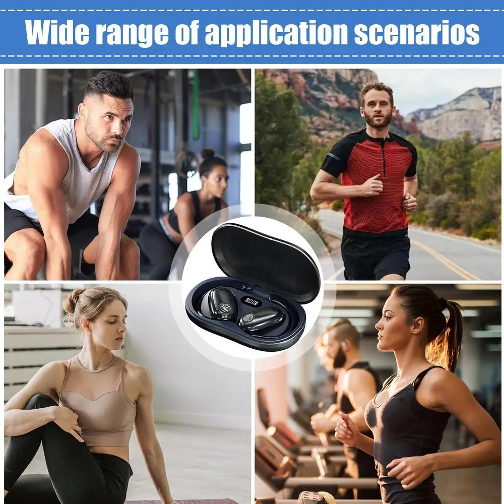 Sporty Hanging Ear Bluetooth Earphones