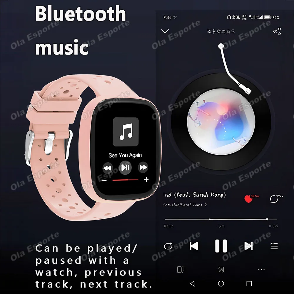 2026 NEW LED Flashlight Smartwatch Wireless Call Watch Dial Remote Camera Music Control Smartwatch Android IOS Men Women Gift 5