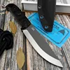 TOPS Brakimo Fixed Blade Knife D2 Blade Nylon Fiber Handle Tactical Knife Outdoor Camping Survival Hunting Tool EDC Pocket Knife 2