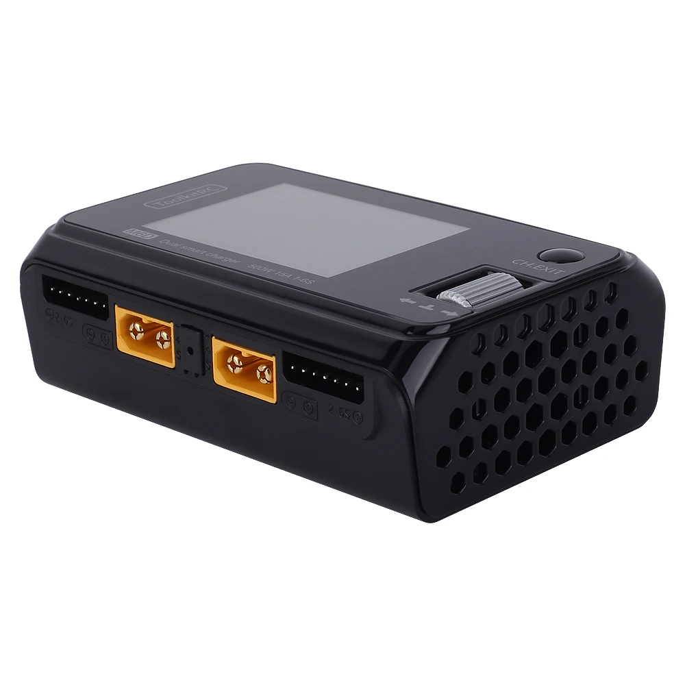ToolkitRC M6D 500W 15A DCデュアルチャンネルMINIスマ Amazon | ToolkitRC M6D 500W 15A DCデュアルチャンネルMINI