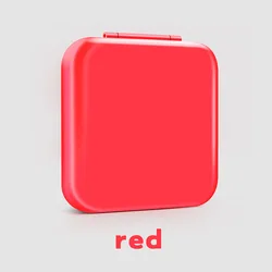 Switch Game Card Shockproof Hard Case - Portable Storage Box (Red)