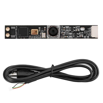 Modulo Fotocamera a Barra MX179, Fotocamera HD 8MP con Autofocus, Campo Visivo 78/120 Gradi, Senza Driver con Cavo USB Incluso