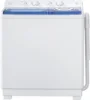 Portable Washing Machine 40Lbs Compact Washing machine Twin Tub Laundry Washer Machine with Built-in Drain Pump 1