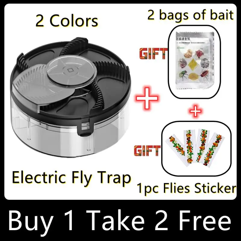 

Upgraded USB Flycatcher Improved USB fly catcher with bait electric fly catcher pest safety kitchen home and garden Traps