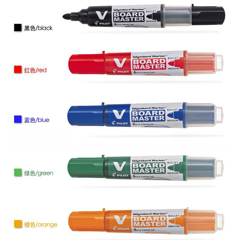 1 pz Pilot Whiteboard Pen WBMAVBM cancellabile ricorda bacheca lavagna bianca Kid scrittura Graffiti forniture per aule - immagine 6