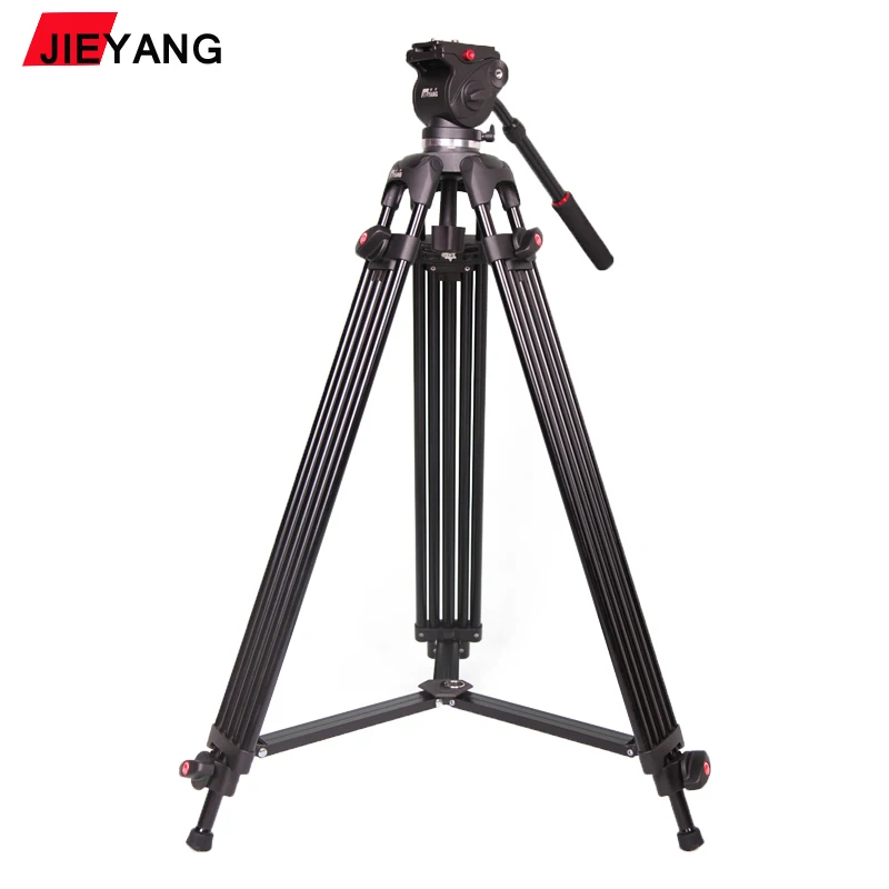 

JIEYANG JY0508B JY-0508B 6KG height 185cm Professional Video Tripod/Dslr VIDEO Tripod Fluid Head Damping for video