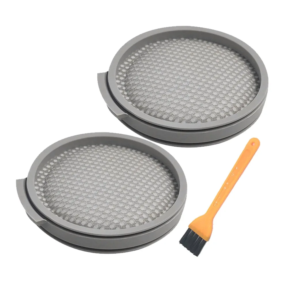 1 / 2 PCS Robot Filter for Xiaomi Mijia SCWXCQ01RR for Roborock H6 Handheld Vacuum Cleaner Parts Cleaning Brush xiaomi mijia robot vacuum mop 2c sweeping and mopping vacuum cleaner high speed visual navigation 99 99% antibacterial 2700pa suction hexagonal side brush mijia app remote control smart cleaning robot