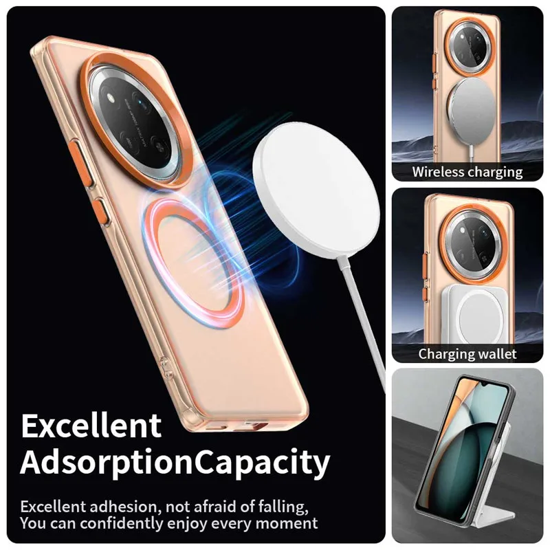 Magnetic Matte Bumper Shield Protective Phone Case