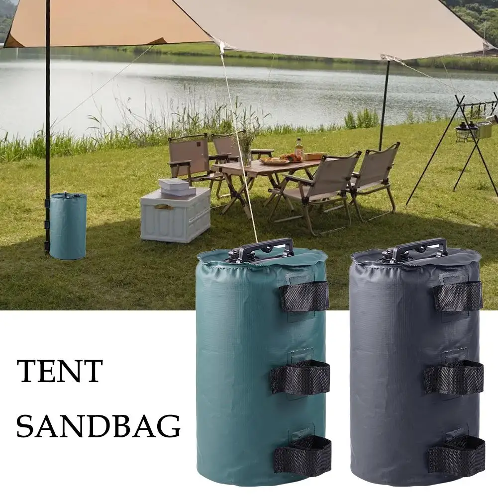 

4pcs Windproof Weight Bags Sand Bags 500D Oxford Cloth Canopy Tool Cylindrical Tent Bag Feet Sandbag Weighted Fixing Weight I3Q9