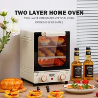 220V 22L Electric Oven for Household Baking Multi-function Large-capacity Oven Tabletop Cake Oven with Automatic Power Failure