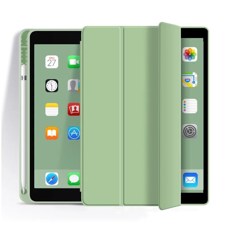 Slim Magnetic Stand Case with Pencil Holder