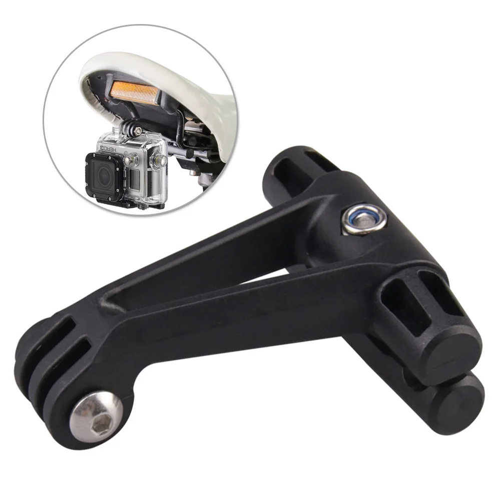 

Bicycle Saddle Rail Seat Lock Practical Clip Mount Camera Stabilizer For Sports Cameras Rear Seat Light Rack Bicycle Parts