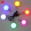 USB charging dog luminous pendant, night dog walking anti-lost flash tag LED pet luminous pendant 1