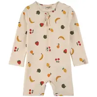 Children's One-piece Swimsuit 24 KU Summer New Swimsuit INS Style Boy Baby Girl Beach Split Swimsuit Children's Sun Hat【in Stock 2