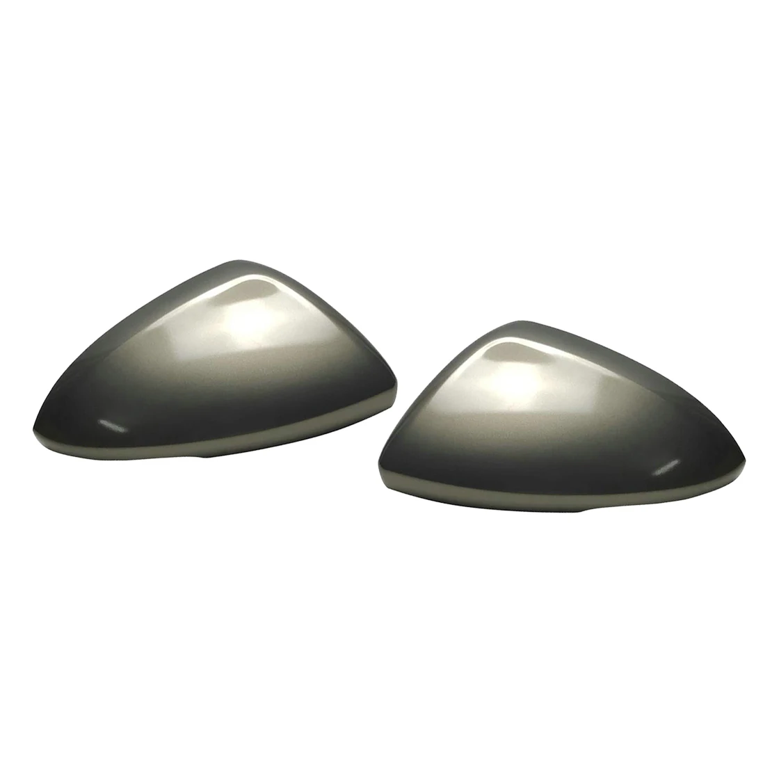 

1 Pair Car Exterior Side Rear View Mirror Cover Cap Trim 19353645 19353644 Fit for Chevrolet Cruze 2017 2018 2019 Gray Plastic