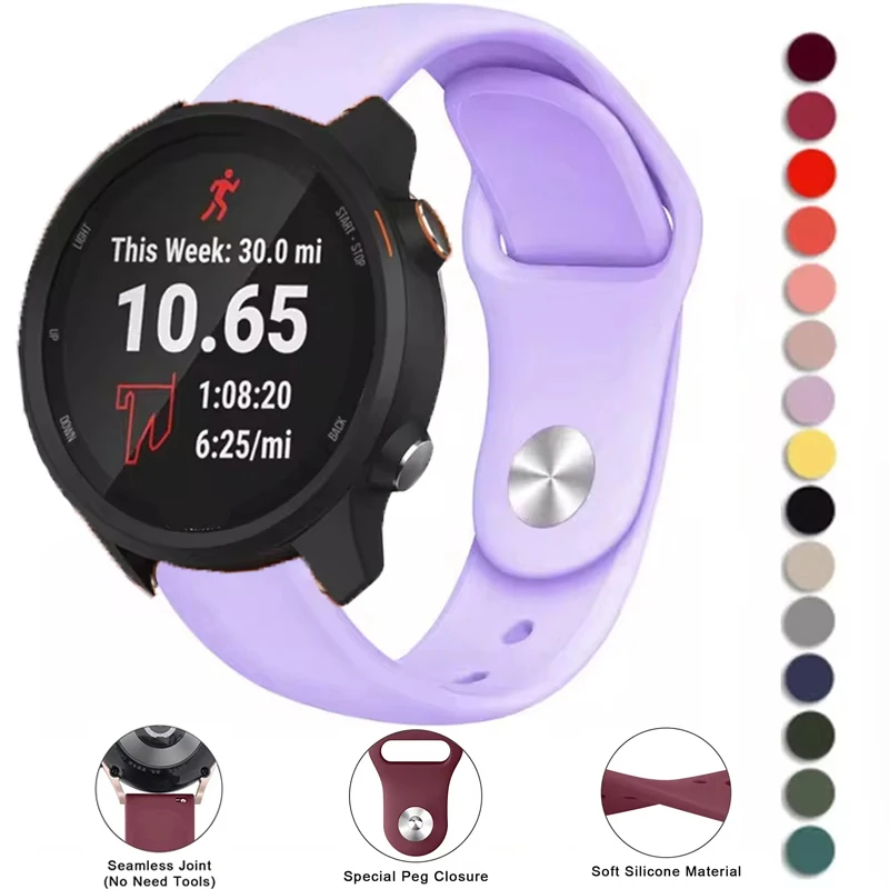 Versatile Silicone Sports Strap - Multiple Sizes