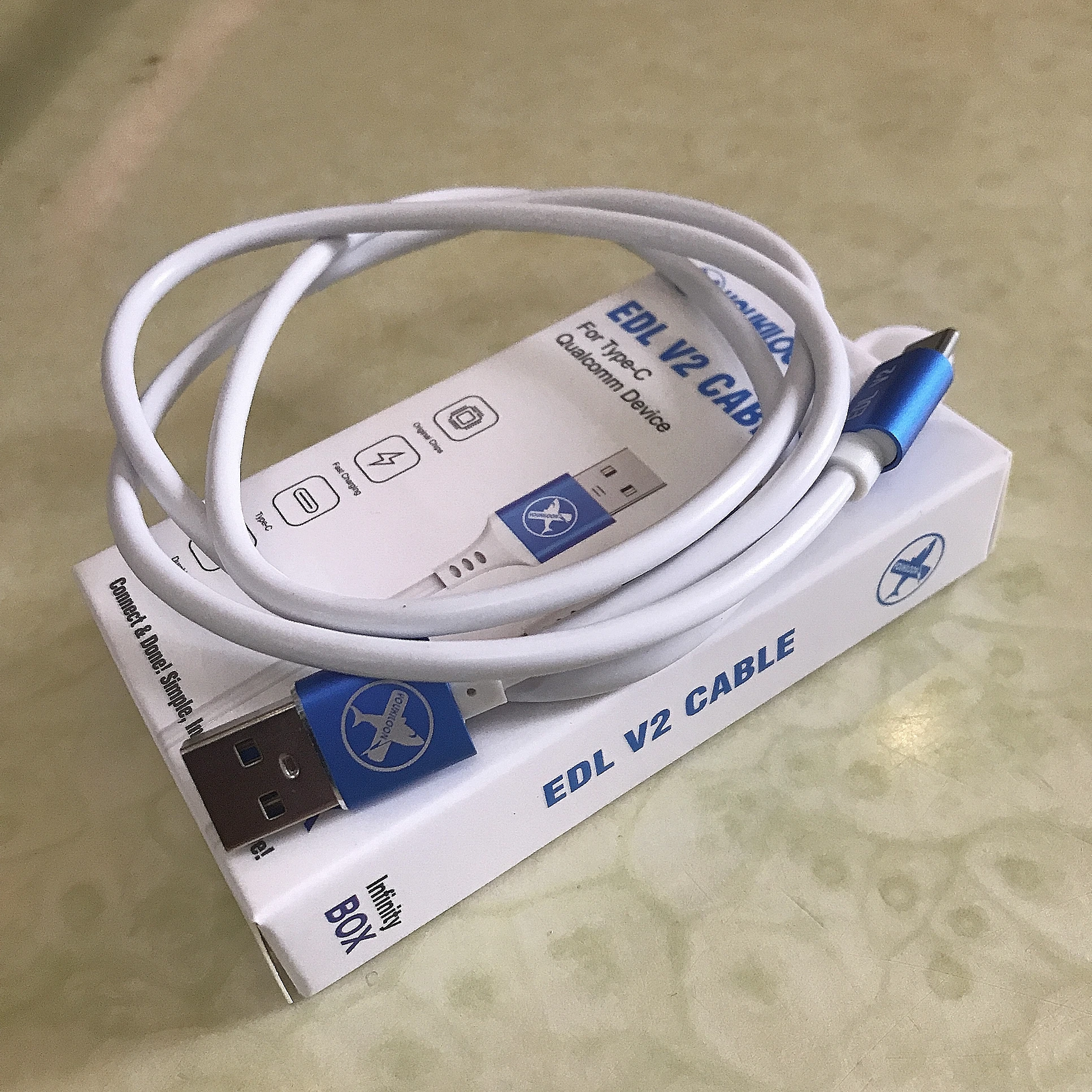 Type C USB Cable Original EDL V2 for Qualcomm Device