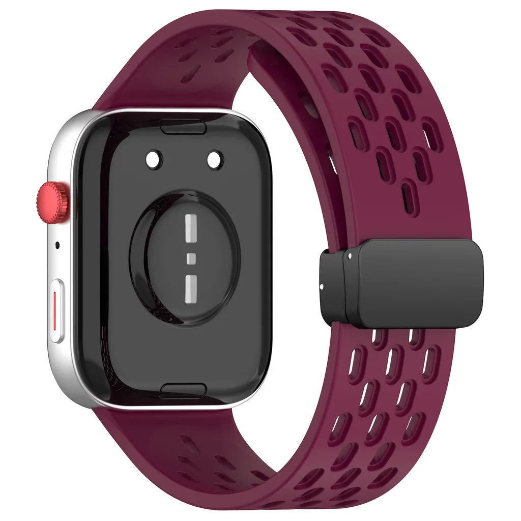 Breathable Silicone Magnetic Strap for Huawei Watch Fit - Enhanced Comfort Accessory